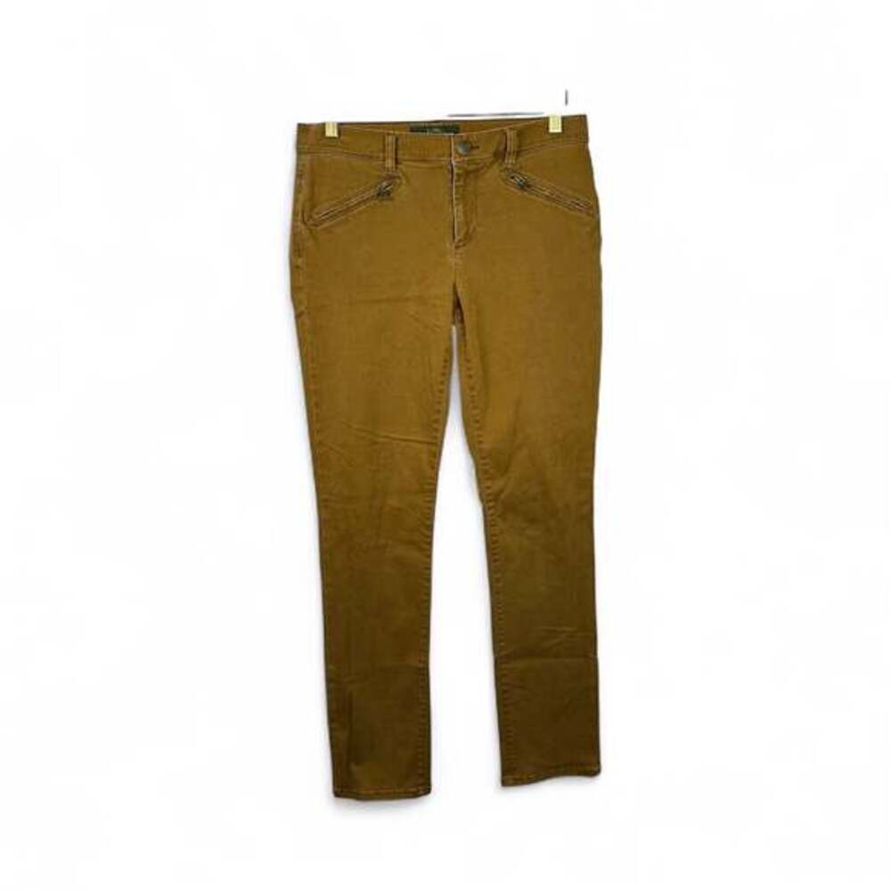 Lauren Ralph Lauren Premium Jeans Fall Brown Riding Pants Size 6